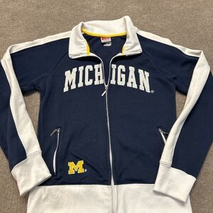 Colosseum Navy and White Jacket with Yellow Trim